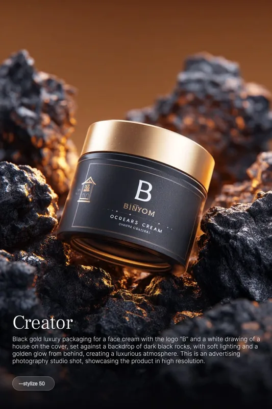 Dark Ecommerce Product Photo Example