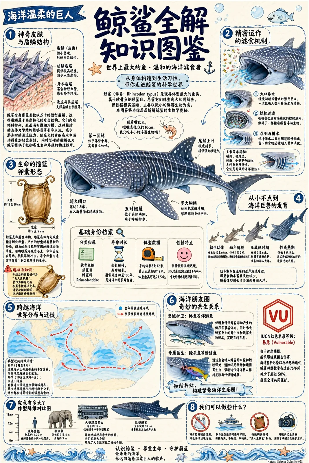 Whale Shark Infographic